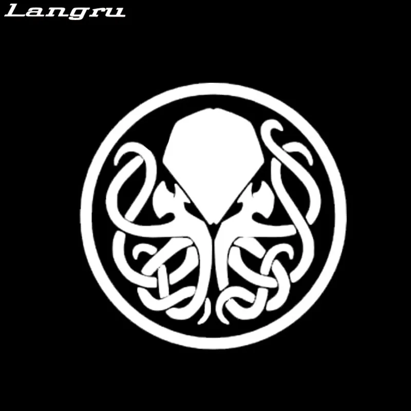 Виниловая наклейка Langru Cthulhu с узлами щупальца loveccraft творческие наклейки JDM|stickers