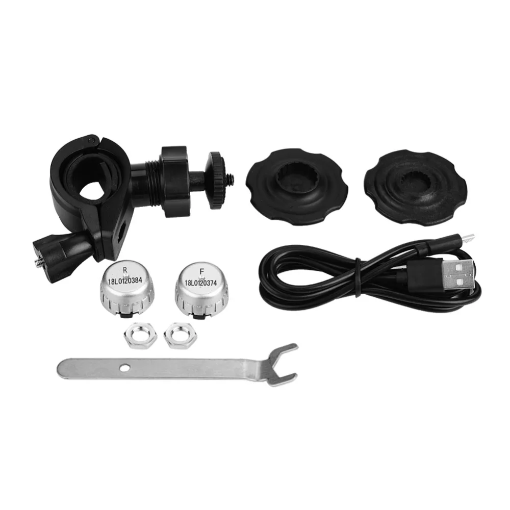 Система контроля давления в шинах мотоциклов беспроводной датчик TPMS с 2 внешними