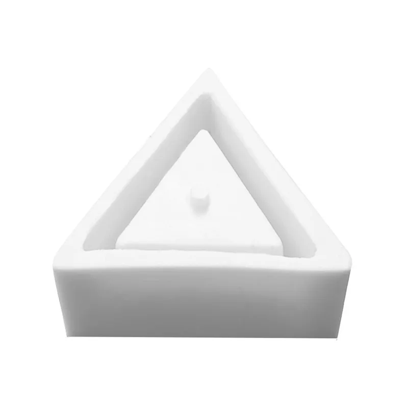 Треугольные силиконовые формы бетонные цветок многоцветные суккуленты кашпо из