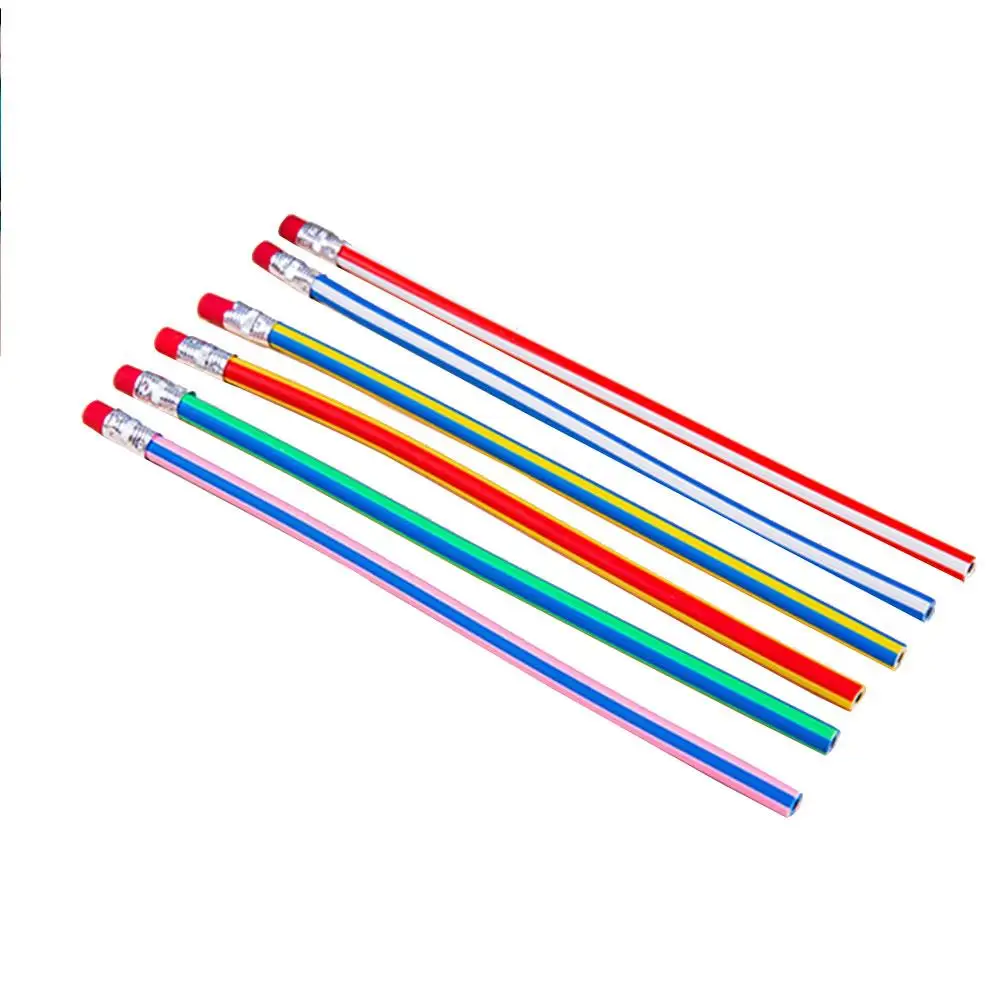 5Pcs 18cm Pencil Drawing Painting Tool Toys Flexible Students Stationery | Игрушки и хобби