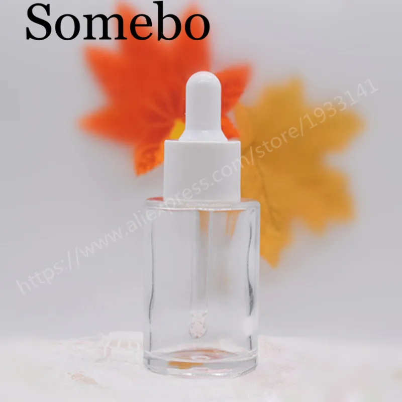 12 шт./лот 30 мл капельница стеклянная ароматерапевтическая жидкость для эфирного