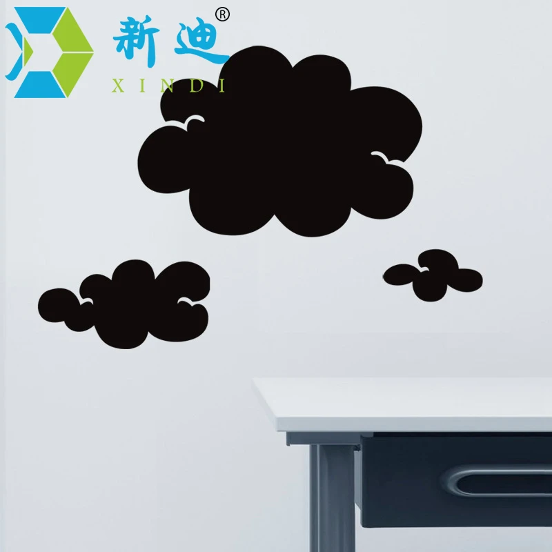 Симпатичные ПВХ наклейки на доску с облаками для заметок планировщик записей