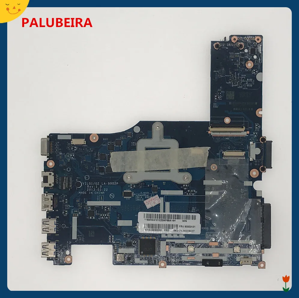 PALUBEIRA для Lenovo G400S Материнская плата ноутбука VILG1/G2 LA 9902P HM76 (поддержка I3 I5 I7 cpu)