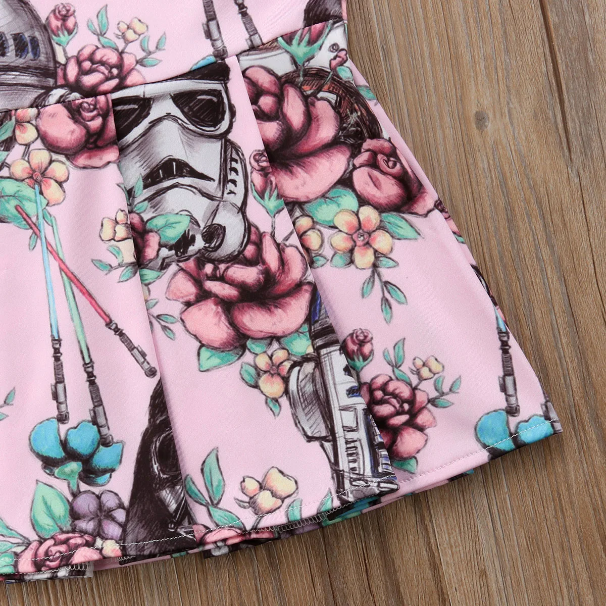 Детское Летнее мини платье без рукавов|Платья| |