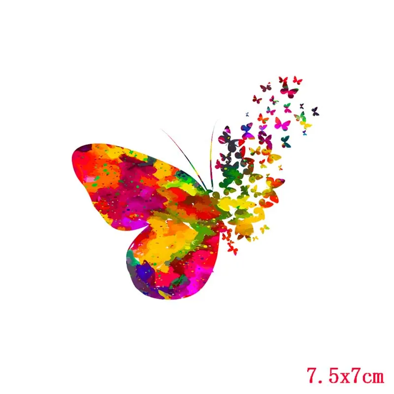 Наклейки Prajna в виде бабочек термопечать сделай сам Термотрансферная печать