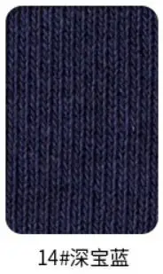 14 dark blue Плотная ткань из хлопка и спандекса 400gsm для зимних запонок 50*120 см/шт K302876 - Цвет: 14 dark blue