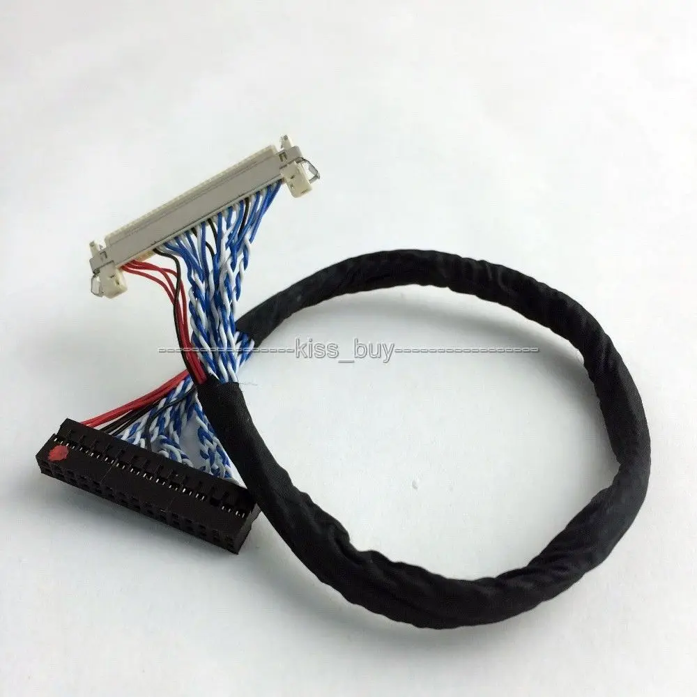 Кабель FIX30pin dual 8 lvds диагональю 17 24 дюйма с пряжкой для карт LVDS|lvds cable|line cablec c |