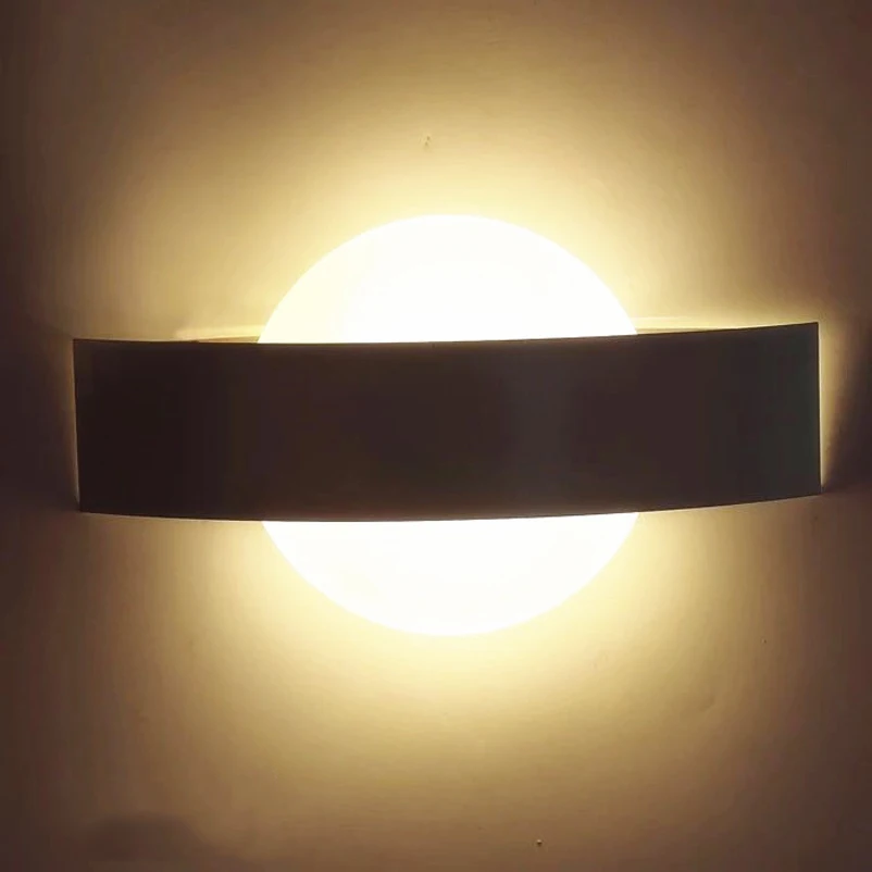 Современные модные креативные акриловые светодиодные Настенные светильники