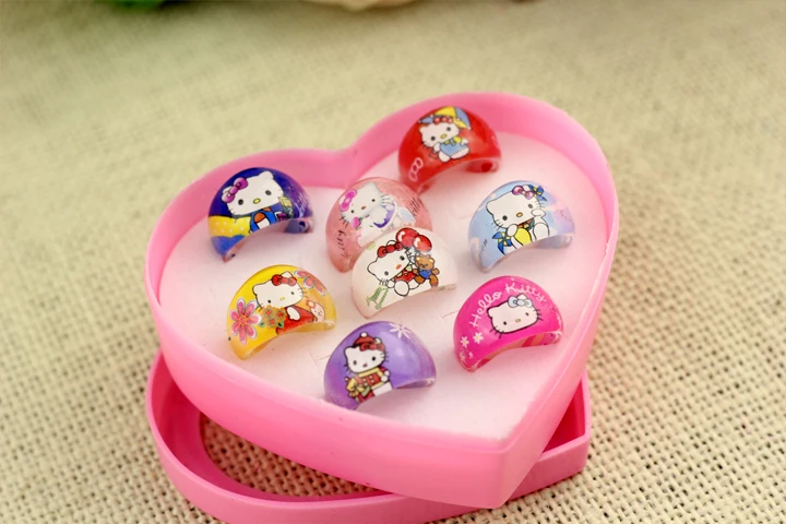 8 шт. оптовая продажа ювелирные изделия витрина принцесса коробка кольцо