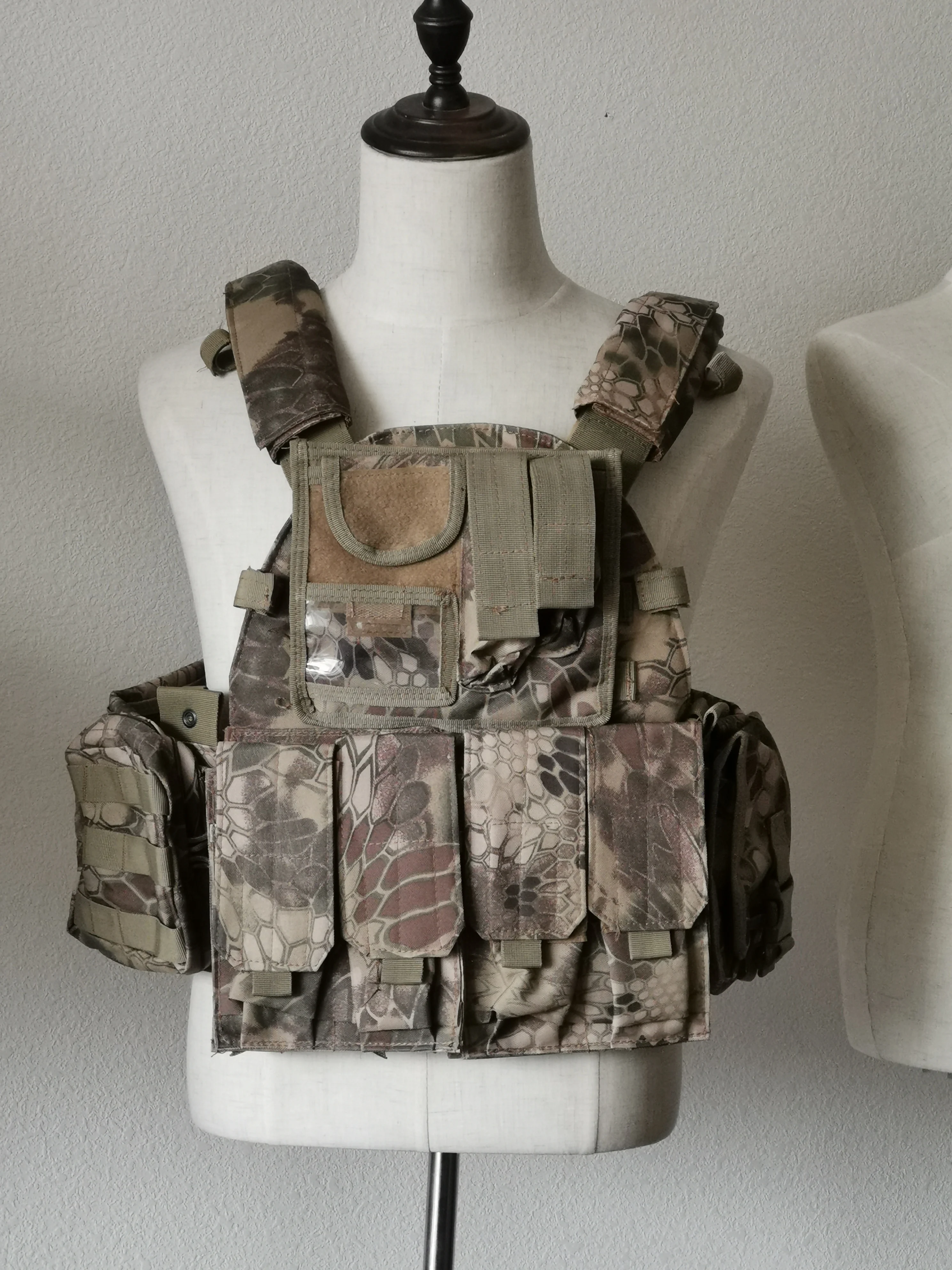 Camouflage Tactical Vest Molle CIRAS Airsoft Combat Vest Hunting ...