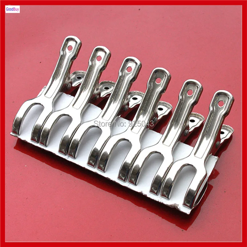 Новинка 6 шт./лот металлический муслиновый Зажим для фотостудии из сверхпрочной