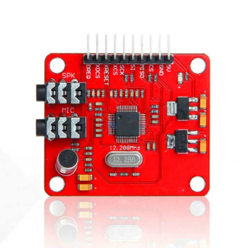 VS1053 VS1053B MP3 модуль для Arduino UNO коммутационная плата с слотом sd карт Ogg Запись в