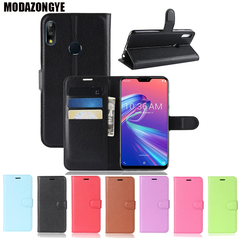Чехол для Asus Zenfone Max Pro M2 чехол ZB631KL кожаный телефона ZB 631KL книжка 6 3