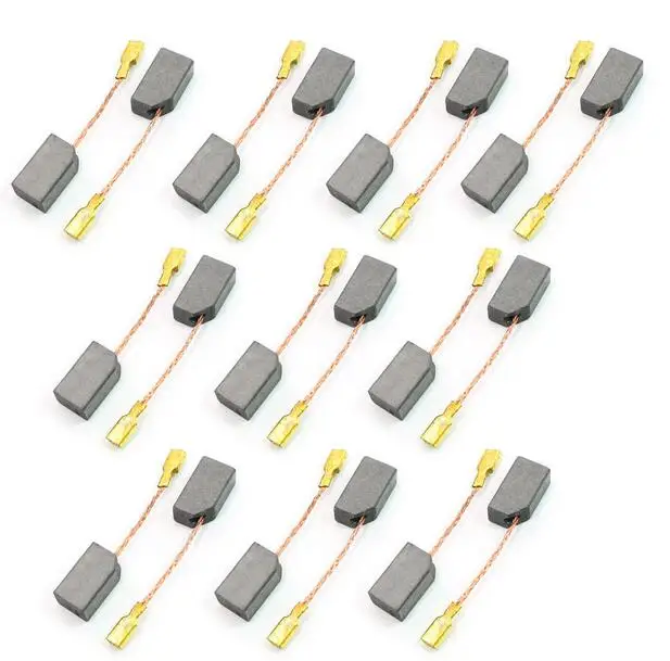 

14 мм x 8 мм x 6 мм карбоновая щетка для двигателя 10 пар для Dewalt 100