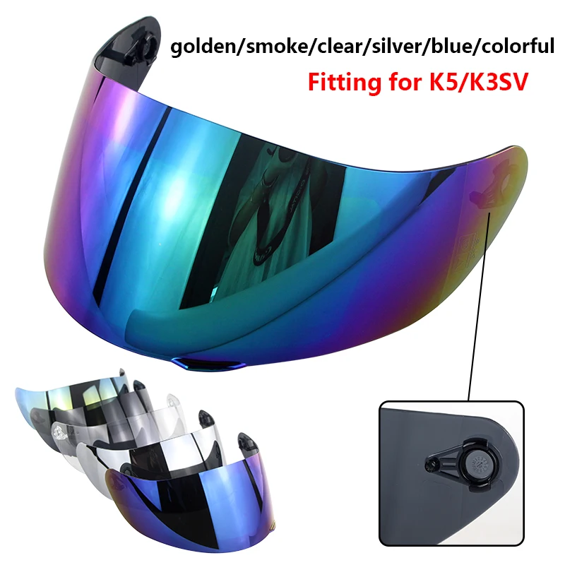 Мотоциклетная Полнолицевая линза для шлема K5 K3SV K1 шлемы козырек Casco Shield Capacetes