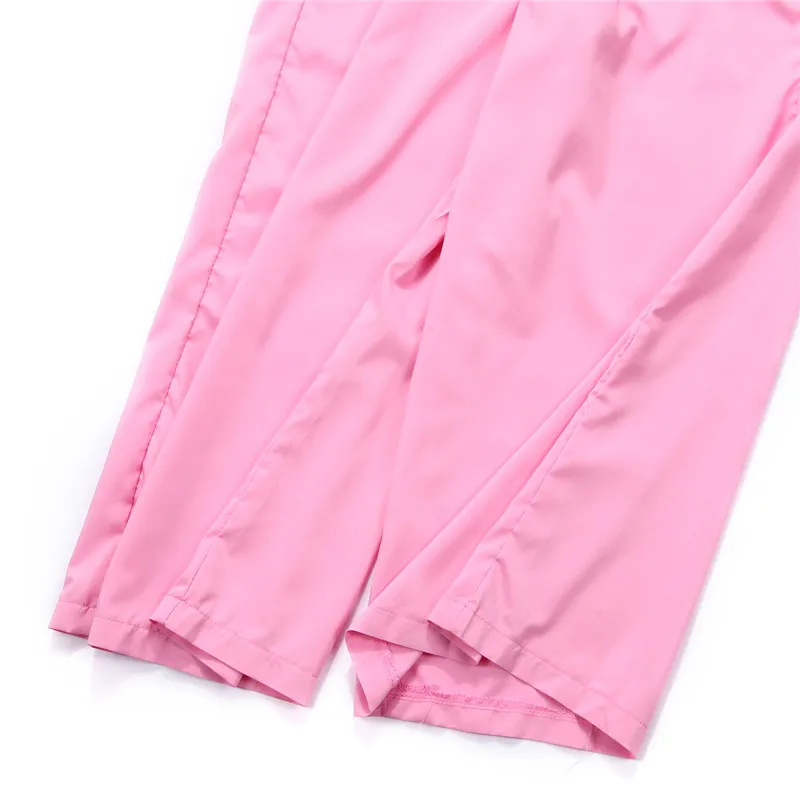 

Women summer loose solid pant fashion 2018 wide leg high waist drawstring bandage OL casual pants Trousers femme fashion clothes