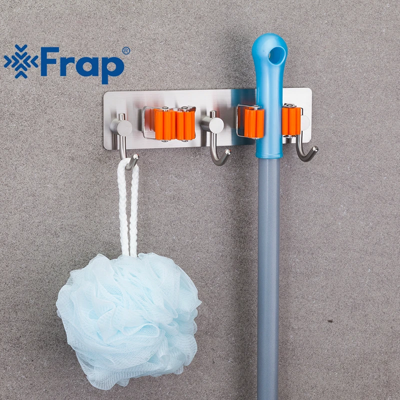 FRAP крючки настенный органайзер из нержавеющей стали держатель Вешалка для