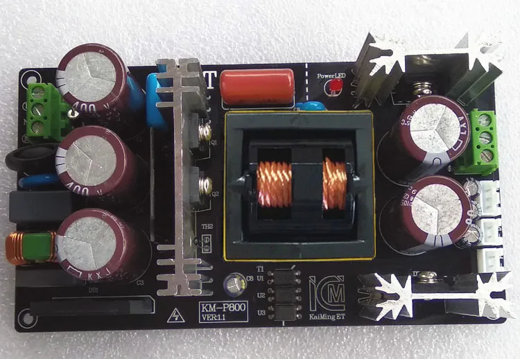 G-012 800W ООО цифровой коммутатор Питание Hi-Fi усилитель Питание+/-10 V/~+/-80V* 2Can быть выполнены по индивидуальному заказу 110 V/120 V 220/230/240V