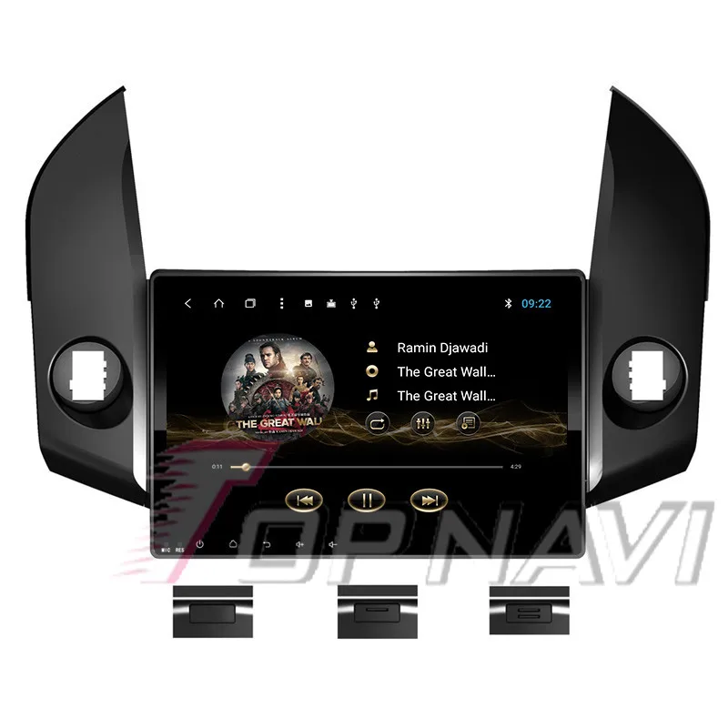 

Car Navigator for Toyota RAV4 2009 2010 2011 2012 Android 8.1 10.1'' Topnavi Auto PC Players 32G Inand Full Memory Vehicle Media