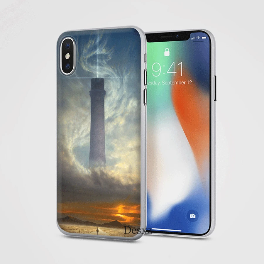 Мягкий чехол из ТПУ для телефона Stephen King The Dark Tower iPhone 5 5S SE 6 6s 7 8 Plus X XR XS Max | Мобильные