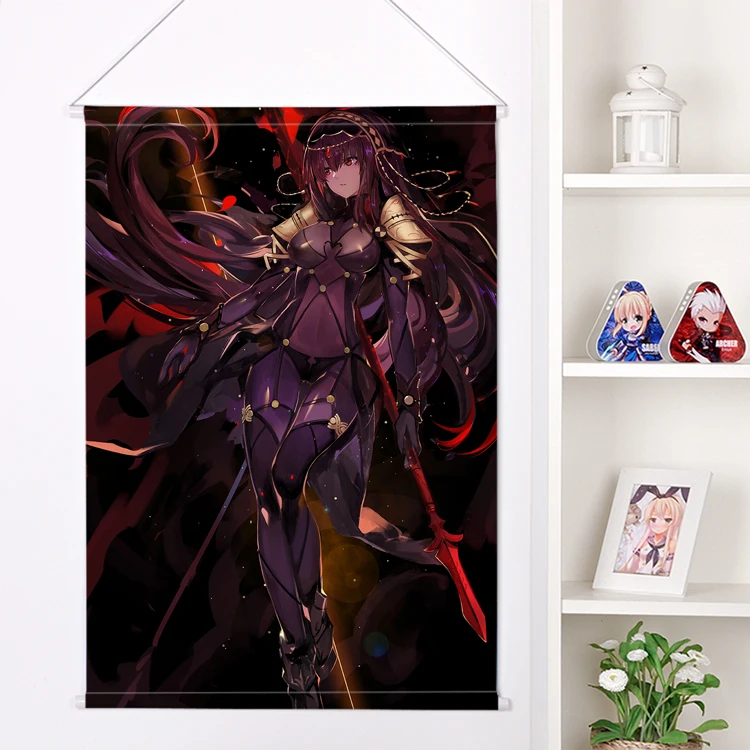 

Flat New Japanese Anime Cartoon ate Jeanne d'Arc (Alter) Peach Skin Velvet Wall Scroll Poster Print Wall Art ainting Cuadros
