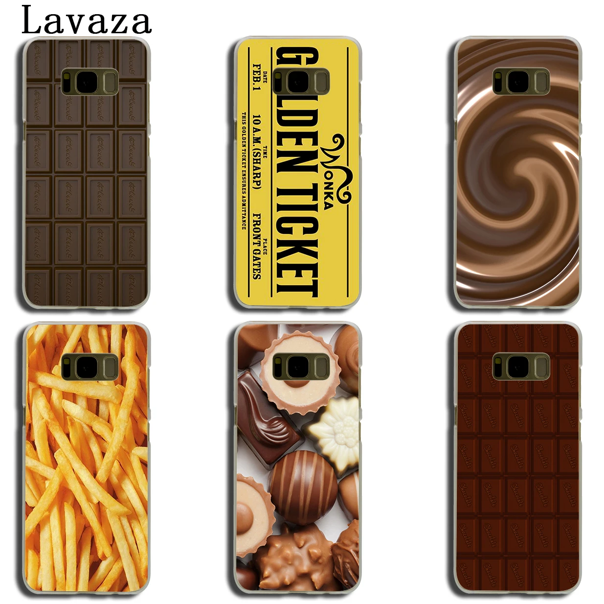 Чехол для Samsung Galaxy S7 S6 Edge S8 S9 S10 Plus S10E Lavaza Willy с изображением шоколада wonka Candy Bar|for samsung