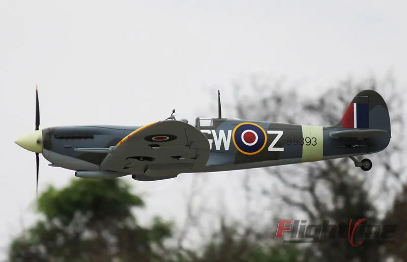 Летная линия RC самолет размах крыльев 1600 мм Spitfire 1,6 м второй мировой войны Самолет RC модель самолета Модель PNP или PNP Без ESC