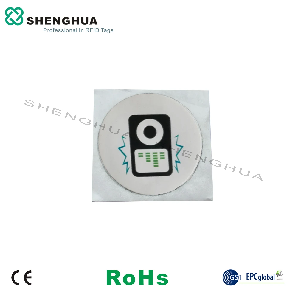 

6pcs/lot Cheap Factory Price Mini Passive NFC Tag Small RFID HF Sticker Tags 13.56MHz Waterproof NFC PET Logo Printed Tag