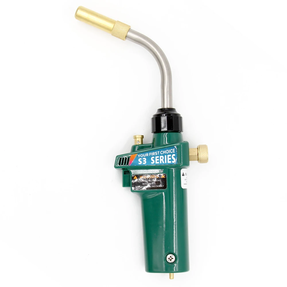 Meterk нагревательная паяльная горелка Сварочная MAPP газовая самозажигающая с