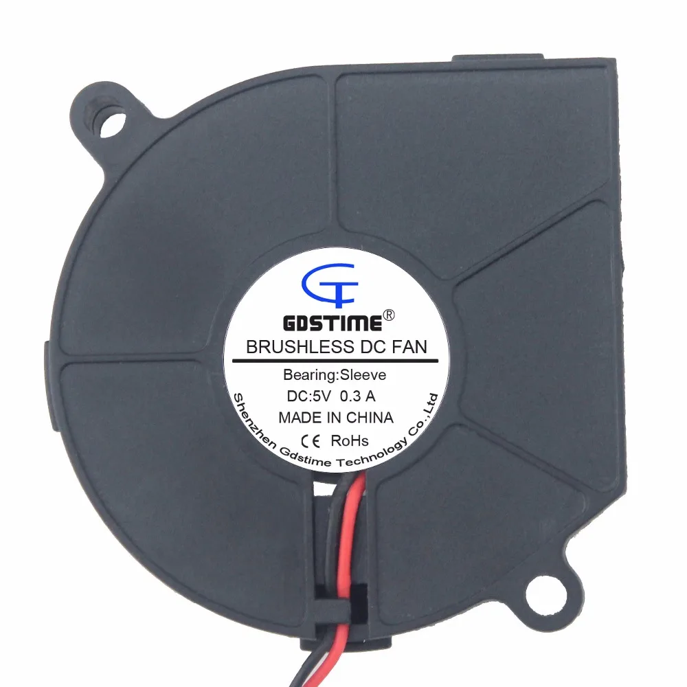 Вентилятор Gdstime 20 шт. 60 мм x 15 60x15 5 В USB мини-вентилятор охлаждения бесшумный 6 см