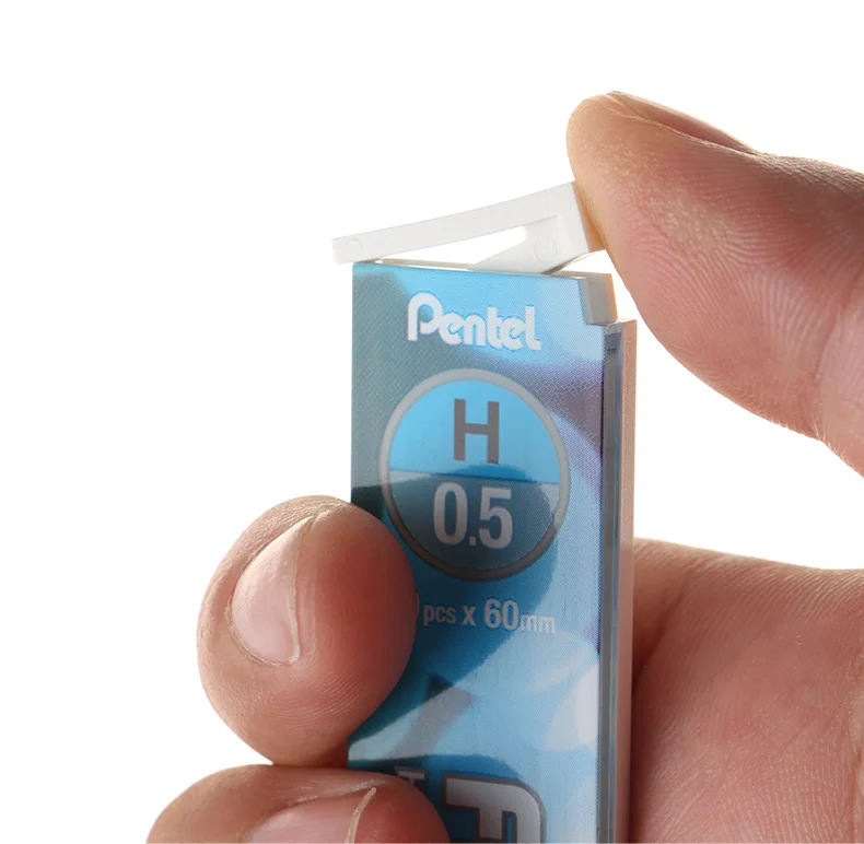 Pentel C235 Ain Hi Polymer 0 5 мм сменные наконечники для механического карандаша супер