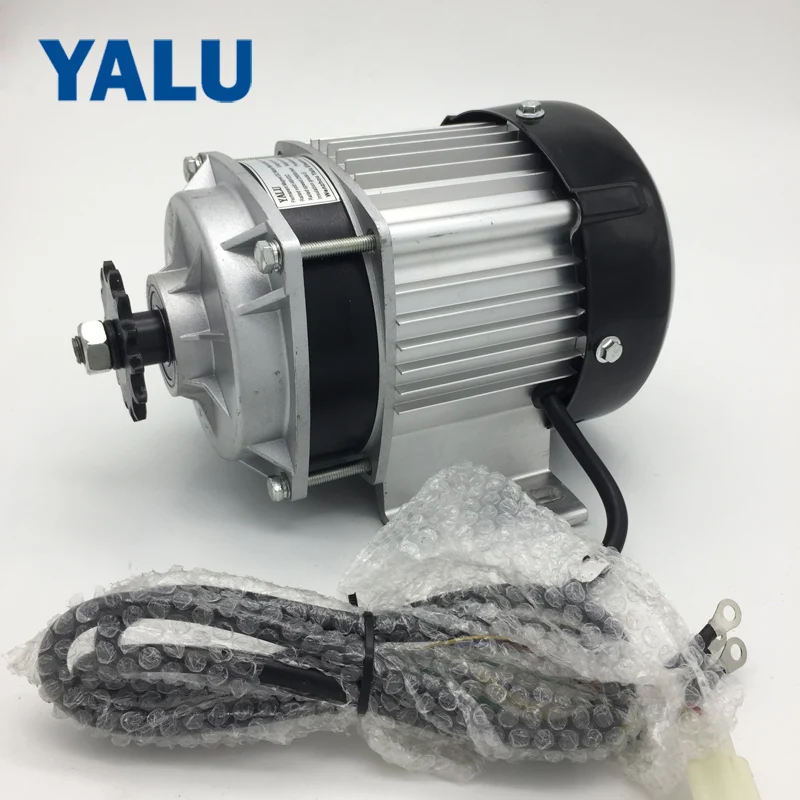 YALU BM1418ZXF 500 Вт 48 В бесщеточный Электрический рикша с постоянным магнитом BLDC трицикл двигатель для электрического Багги Trick мотор комплект
