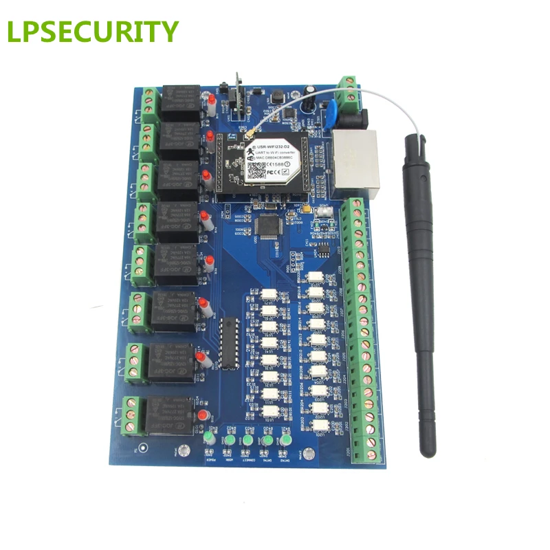 LPSECURITY пульт дистанционного управления Wifi переключатель платы для двери ворота