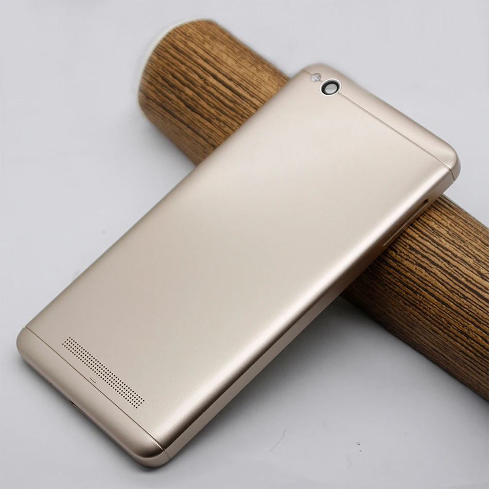 YILIZOMANA задняя крышка для Xiaomi Redmi 4A Оригинальная Замена батареи для мобильного телефона задняя дверь корпус жесткий чехол - Цвет: Gold