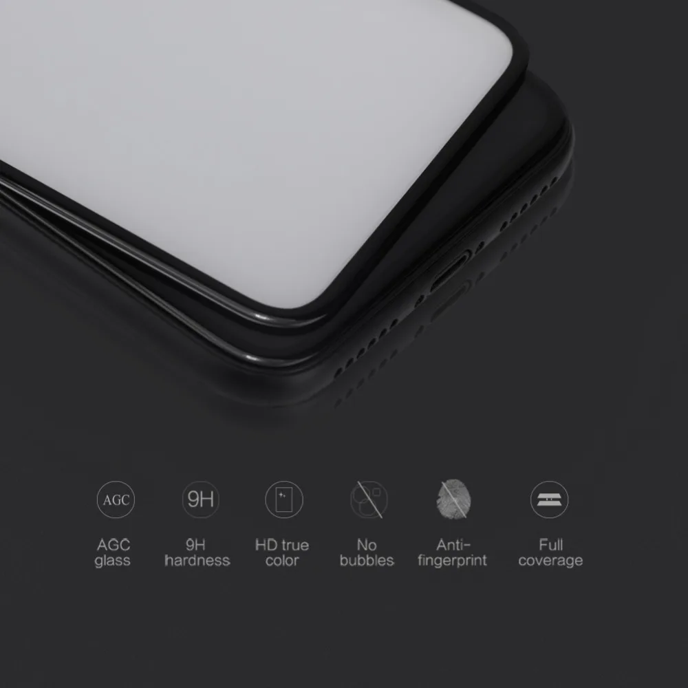 Для iphone X стекло NILLKIN Amazing 3D CP+ MAX нанометр Анти-взрыв 9 H Закаленное стекло протектор экрана для iphone 10 крышка