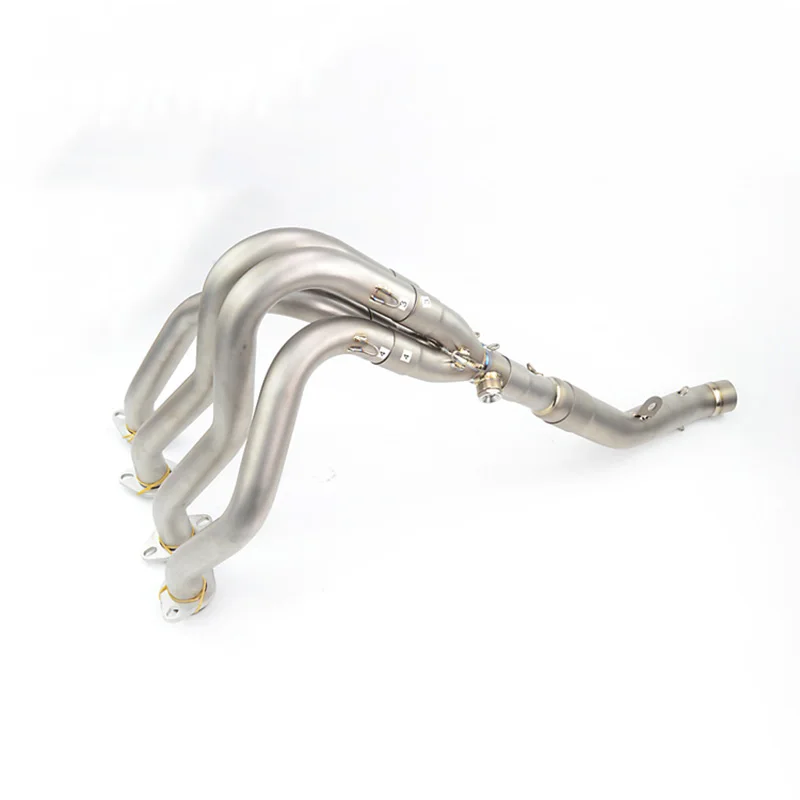 Titanium Alloy Motorcycle Exhaust Full system Case For KAWASAKI Z800 2013-2016 Without Muffer | Автомобили и мотоциклы