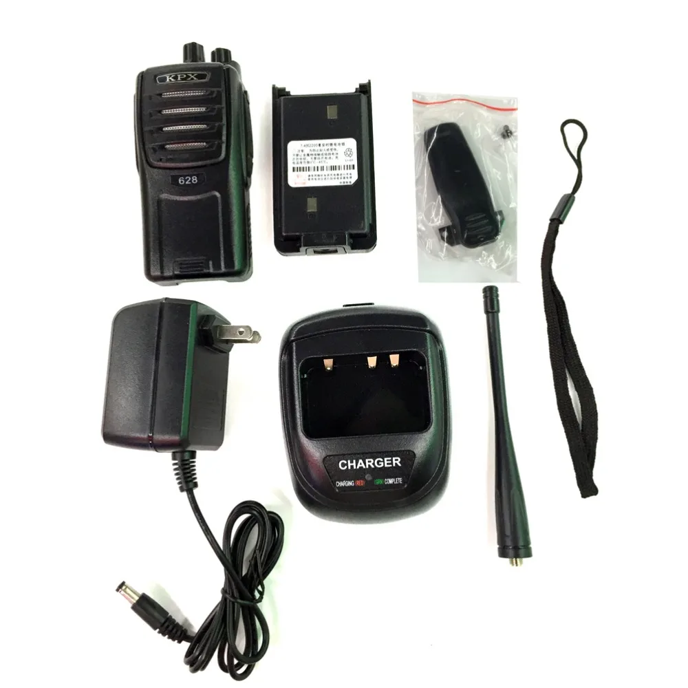Рация UHF KPX 628 домофон с FM характеристики 2 Way радио портативный мобильный