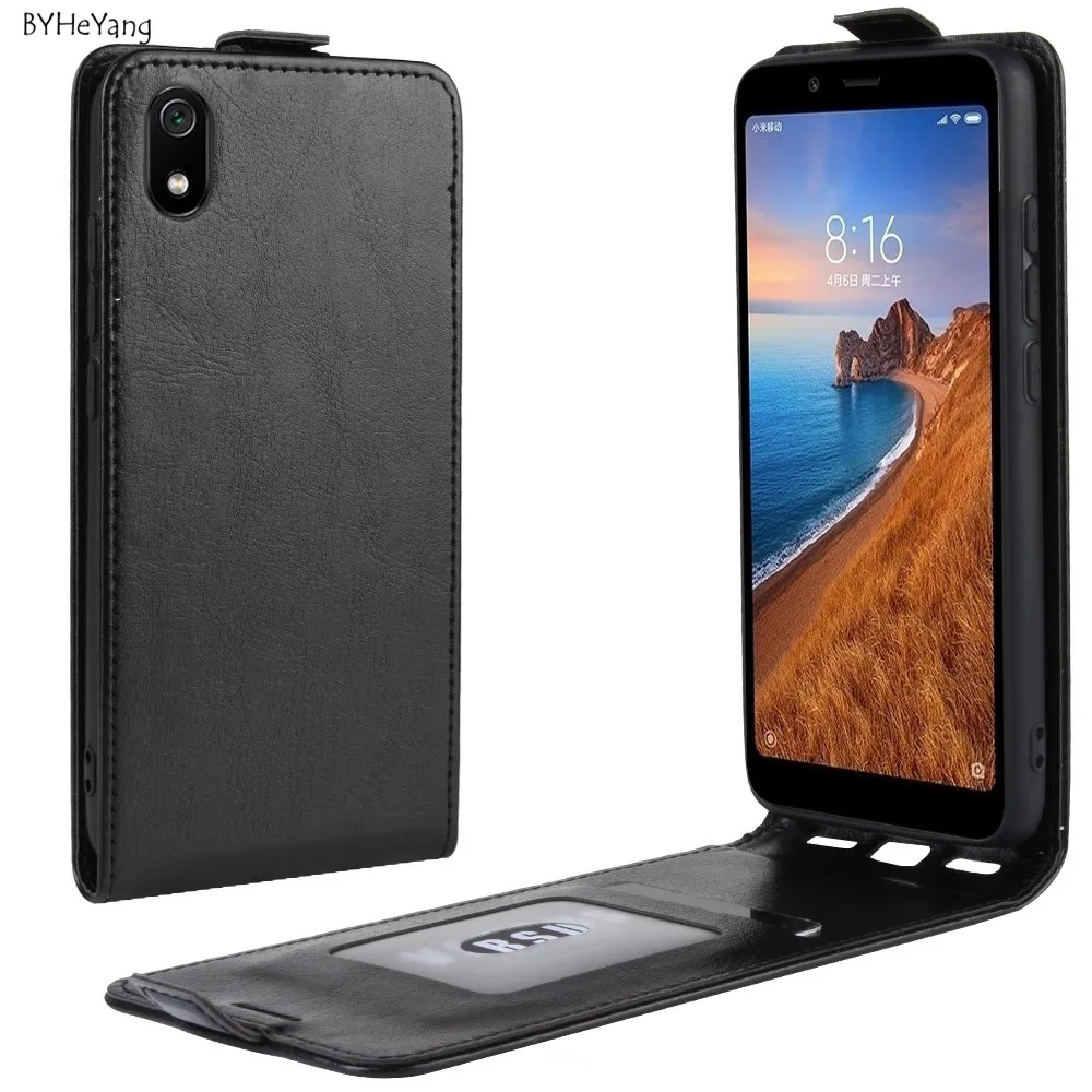 Чехол для Xiaomi Redmi 7A 7a роскошный флип-кошелек из искусственной кожи чехол телефона