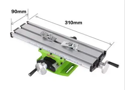 

Miniature Precision Multifunction Milling Machine Bench Drill Vise Fixture Worktable X Y-axis Adjustment Coordinate Table.
