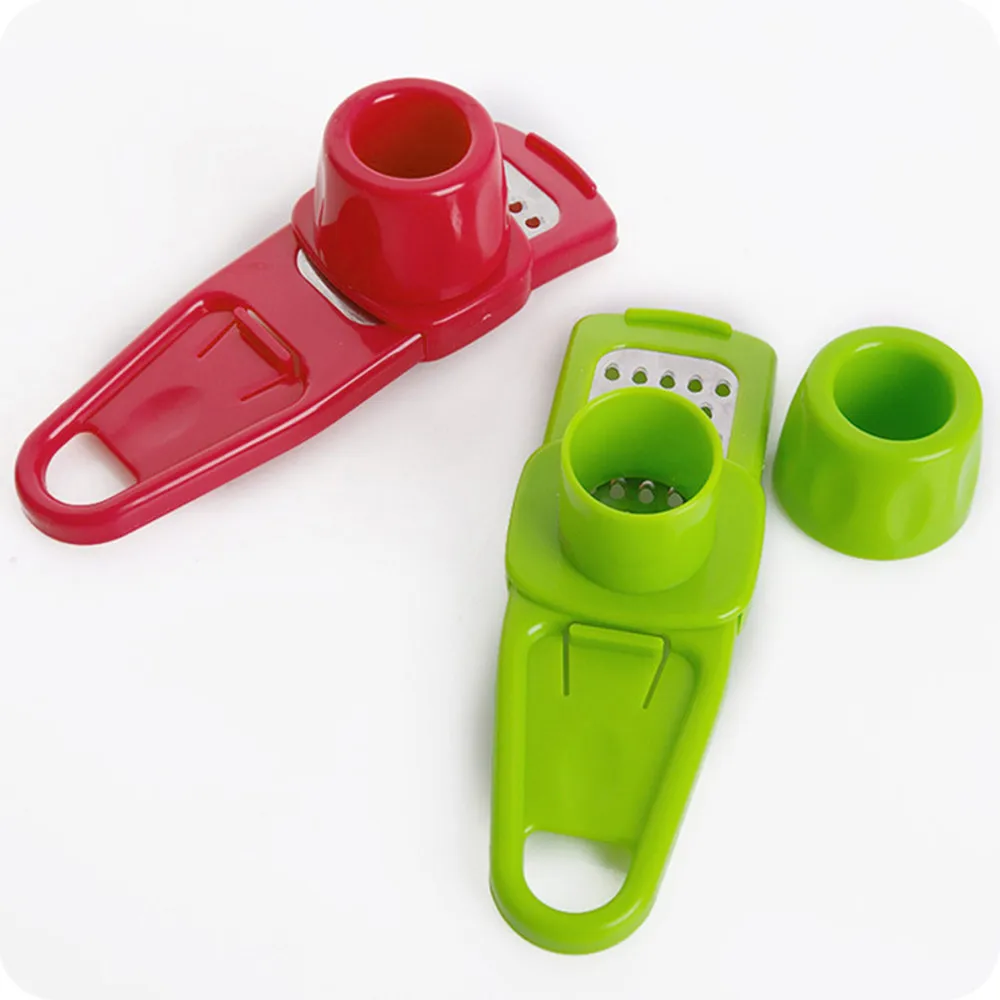 Home Kitchen Garlic Slicer Multifunction Stainless Steel Pressing Garlic Slicer Cutter Shredder Kitchen Tools Garlic Press