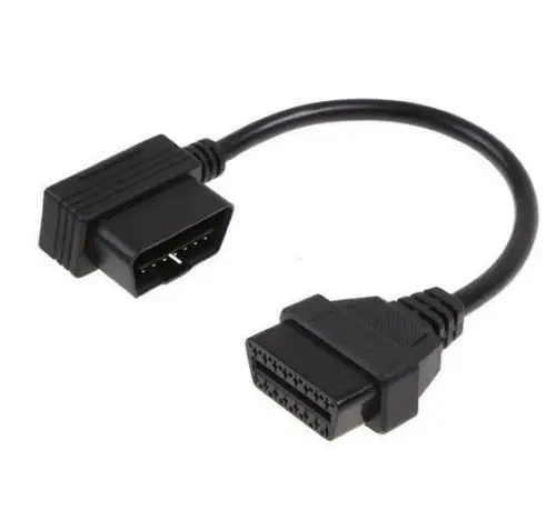 hot sell Right Angle male to female extension cable OBD2 16Pin Adapter Connector | Автомобили и мотоциклы