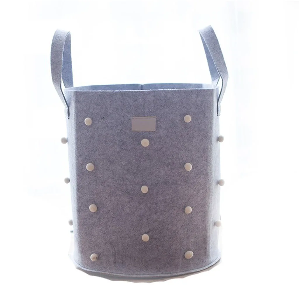 

Cotton Felt Fabric Desktop Storage Organizer Sundries Storage Box Cabinet Underwear Kids Toy Storage Basket