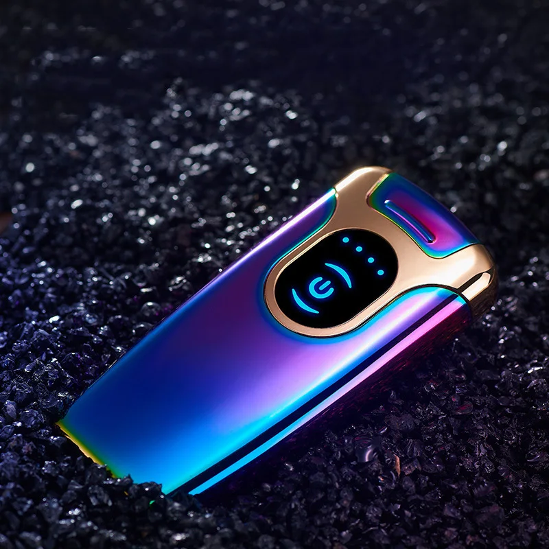 LED Touch Pulse Lighter USB Electric Double Arc Electronic Cigarette Plasma Chargeable Windproof Gift Lighters Wholesale | Дом и сад