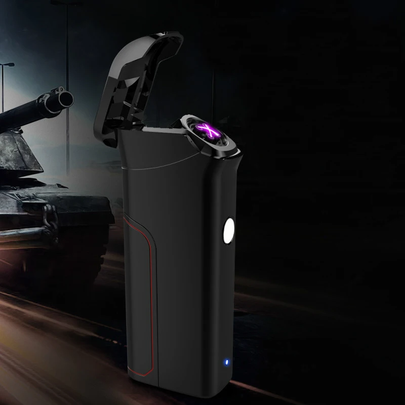 Новинка 2019 металлическая беспламенная электрическая плазменная зажигалка с USB