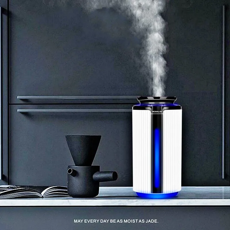 900 мл USB Ультразвуковой увлажнитель воздуха очиститель Fogger 7 цветов светодиодный