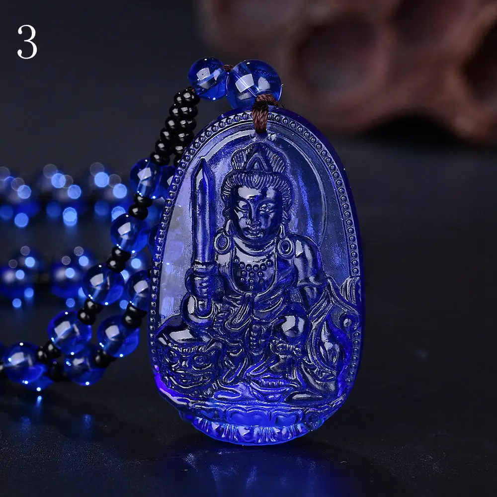 3 Yumten Kyanite, богемное женское ожерелье, мощное Ювелирное Украшение, цепочка из бисера, вечерние украшения, натуральный кристалл, аксессуары, Зодиак, патрон, святой - Цвет камня: 3
