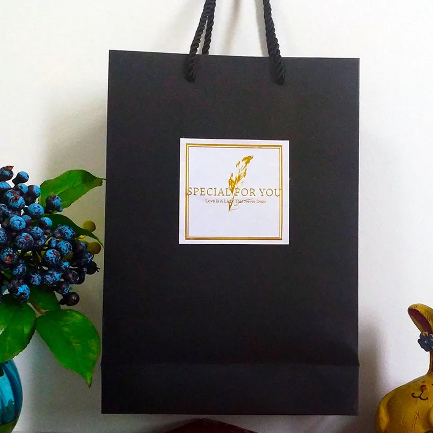 60 шт./лот винтажные квадратные белые специальные наклейки для вас из крафт бумаги