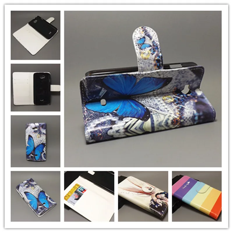 Новый дизайнерский чехол-книжка с бабочкой цветами флагом и подставкой для Explay