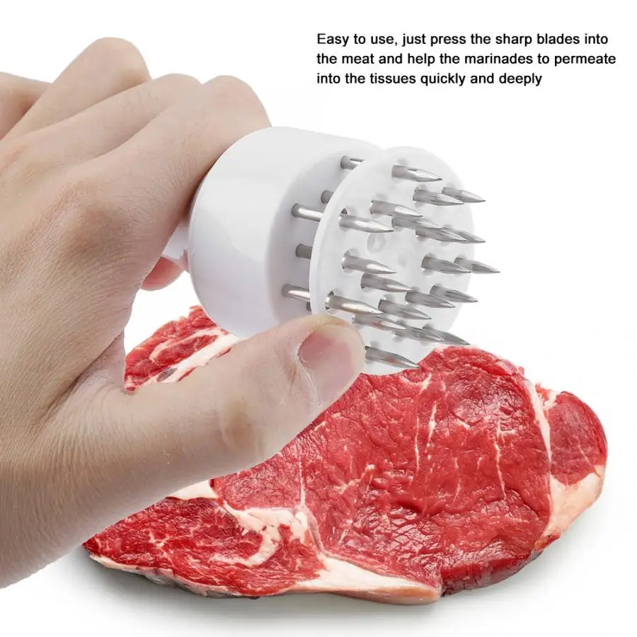 Нержавеющая Сталь Ультра игла лезвие Tenderizer для Tenderizing стейк завтрак плита Нержавеющая Сталь Ультра игла