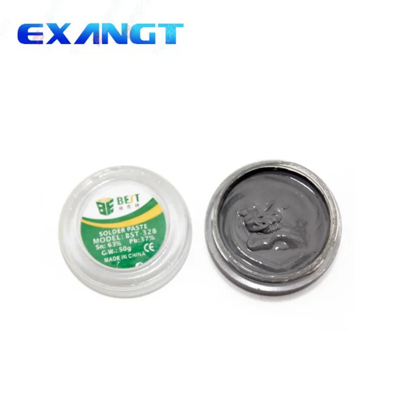 Паяльная паста BST 328 50g сильная свинцовая Серебряная паяльная поток PCB BGA SMD для